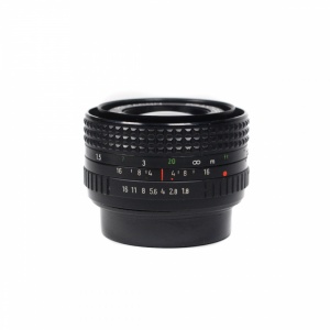 Used Pentacon Prakticar 50mm F1.8 Lens